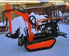 миниатюра Самоходный мини экскаватор "BlackDigger" -1